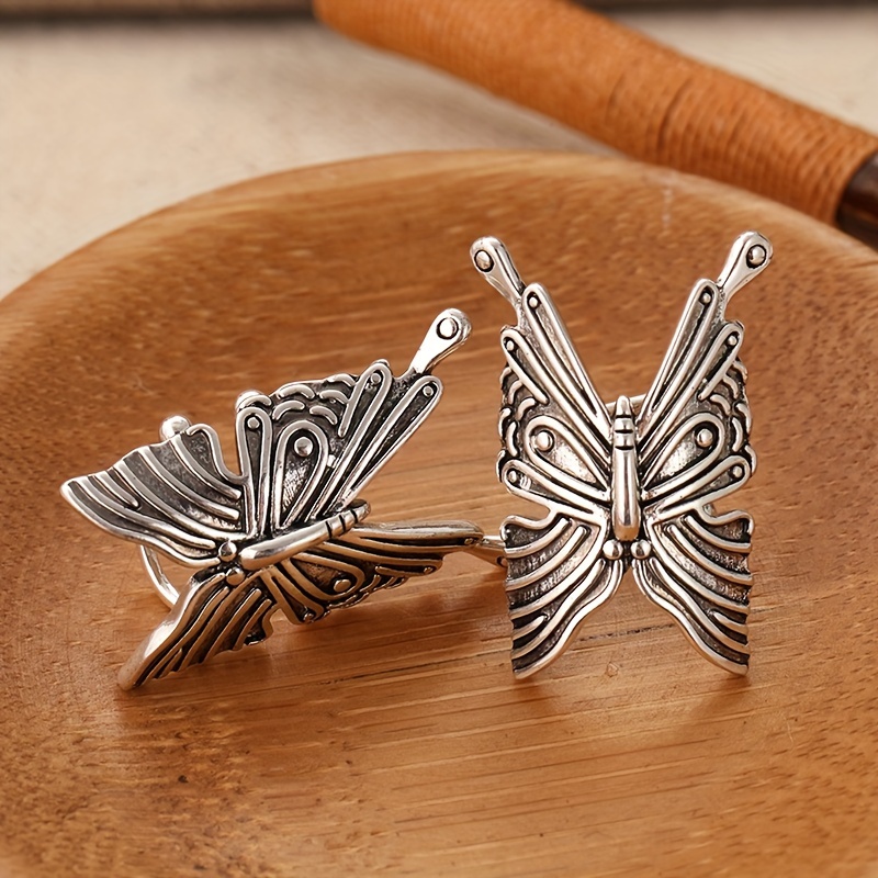 Bronze Butterfly Ear Cuff for Christmas